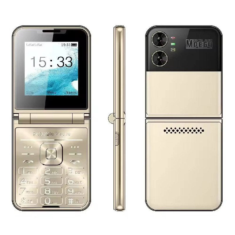 Flip 04  téléphone Ultra Compact | Jusqu’à 4 Cartes SIM Actives