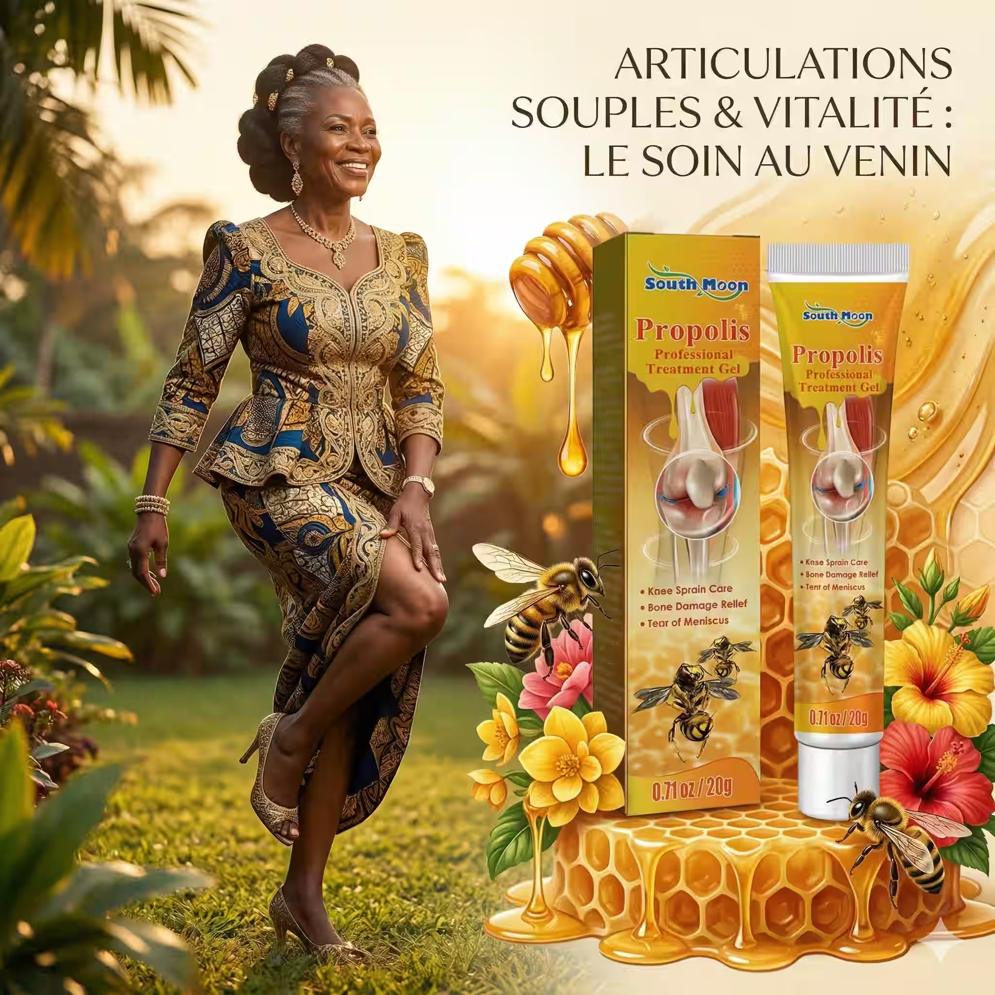 Baume miracle au vénin d'abeille 🐝